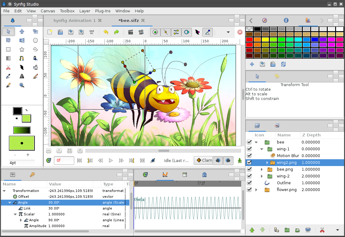 Synfig – Free And Open-source Animation Software